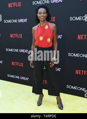 April 2019 - Hollywood, Kalifornien, USA - 17 April 2019 - Hollywood, Kalifornien - Adina Porter. Netflix's ''Someone Great'' Los Angeles Premiere fand im Arclight Hollywood statt. Foto: Birdie Thompson/AdMedia Stockfoto