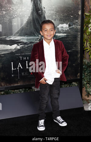 April 15, 2019 - Los Angeles, CA, USA - LOS ANGELES - APR 15: Oliver Alexander an der ' ' Der Fluch von La Llorona'' Premiere auf der Egyptian Theatre am 15. April 2019 in Los Angeles, CA (Credit Bild: © Kay Blake/ZUMA Draht) Stockfoto