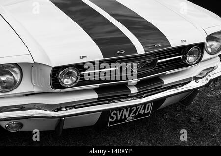 A 1966 Ford Mustang auf dem Display an einem Auto Show Stockfoto