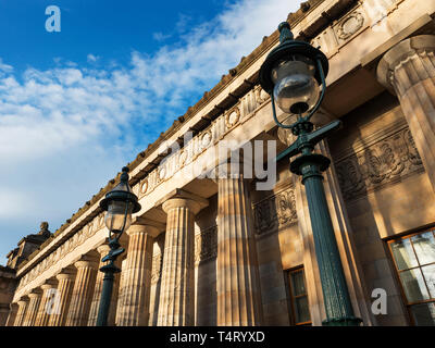 Die Scottish National Art Gallery in Edinburgh, Schottland Stockfoto