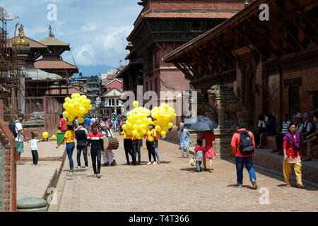 Patan Durbar Square in Kathmandu, Nepal Stockfoto