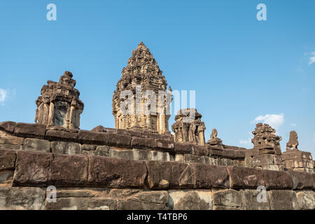 Bakong alte hinduistische Tempel in der Nähe von Siem Reap und Angkor Wat archäologischen Stätten in Kambodscha Stockfoto