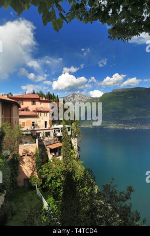 Pieve Tremosine, Gardasee, Lombardei, Italien, Europa Stockfoto