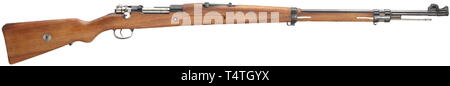 SERVICE WAFFEN, BRASILIEN, Gewehr Modell 1935, Mauser Oberndorf, Kaliber 7x57, Nummer 1549, Additional-Rights - Clearance-Info - Not-Available Stockfoto