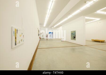 CCA Andratx Centro de Arte, Andratx, Sur de la Sierra de Tramuntana, Mallorca, Balearen, Spanien. Stockfoto