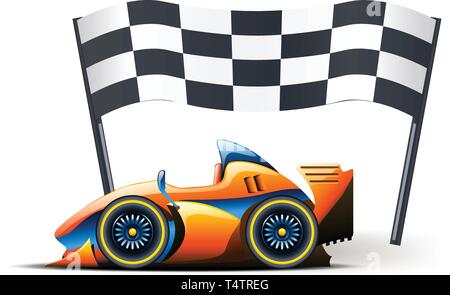Bild der Flagge Stock Vektor