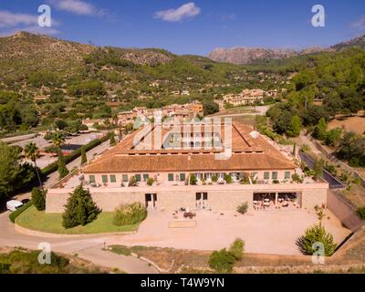 CCA Andratx Centro de Arte, Andratx, Sur de la Sierra de Tramuntana, Mallorca, Balearen, Spanien. Stockfoto