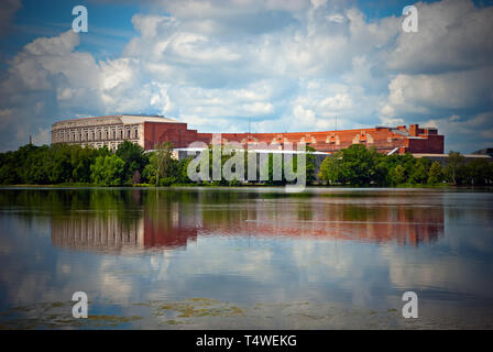 Die Überreste der Naziaufmarsch Plätze in Nürnberg Stockfoto