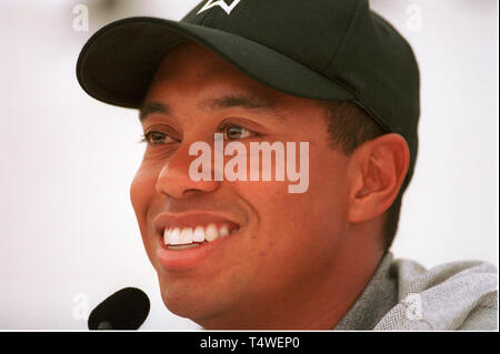 Golf Club St. Leon-Rot Deutschland 16.5.2002, Golf Deutsche Bank/SAP Open, Morgens --- Tiger Woods (USA) Stockfoto