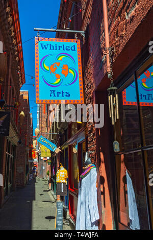 Kanada, British Columbia, Victoria, Chinatown, Fan Tan Alley Stockfoto