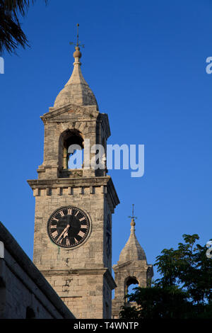 Bermuda, Royal Naval Dockyard, Clock Towers Stockfoto