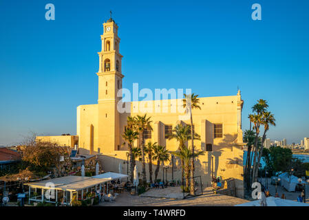 St. Peter's Kirche, in der Nähe von Jaffa, Tel Aviv, Israel Stockfoto