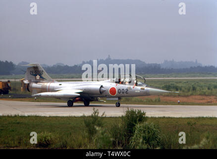 Pfister Luftwaffe JASDF Lockheed F-104 DJ Starfighter Stockfoto