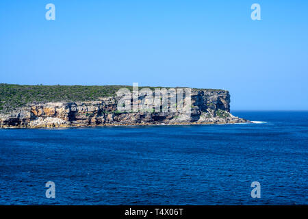 Anzeigen von North Head, eine Landspitze, die Teil von Sydney Harbour National Park, New South Wales, Australien. Stockfoto