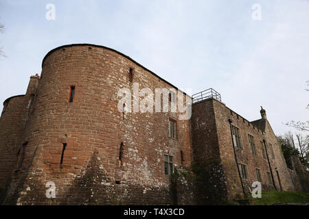 Die Burg, St Briavels, Wald von Dean, Großbritannien Stockfoto