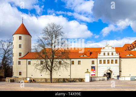 Schloss Freudenstein in Freiberg, Deutschland Stockfoto