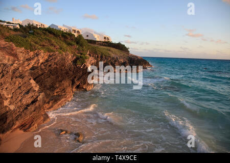 Bermuda, Südküste, West Whale Bay Park Stockfoto