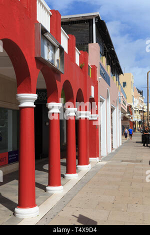 Bermuda, Hamilton, Britische koloniale Architektur Stockfoto