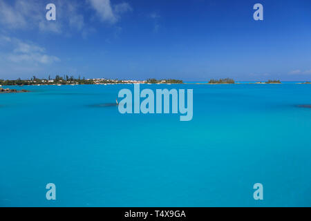 Bermuda, North Coast und Watford Insel Stockfoto