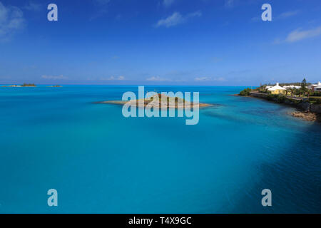 Bermuda, North Coast und Watford Insel Stockfoto