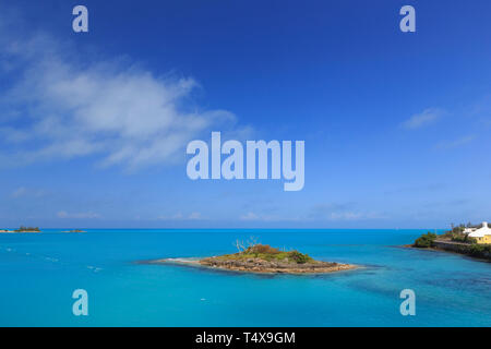 Bermuda, North Coast und Watford Insel Stockfoto