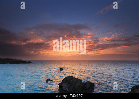 Bermuda, Southhampton Parish, Horseshoe Bay Beach Stockfoto