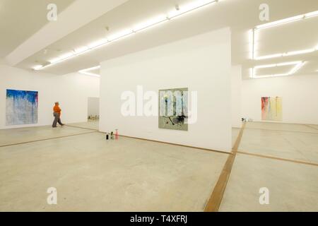 CCA Andratx Centro de Arte, Andratx, Sur de la Sierra de Tramuntana, Mallorca, Balearen, Spanien. Stockfoto