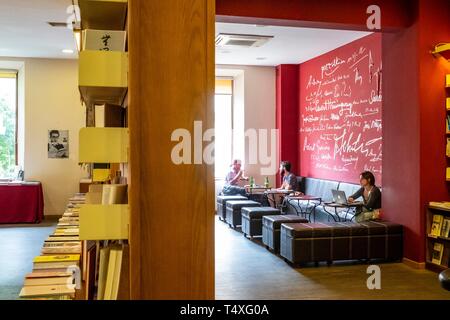 Literanta, Carrer de Fortuny, Palma, Mallorca, Balearen, Spanien. Stockfoto