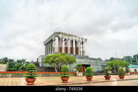 Ho-Chi-Minh-Mausoleum in Hanoi, Vietnam Stockfoto