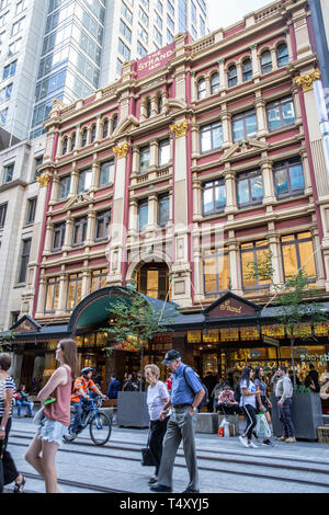 Strand Arcade retail Plaza in Sydney mit viktorianischen Fassade und Architektur, Sydney, NSW, Australien Stockfoto