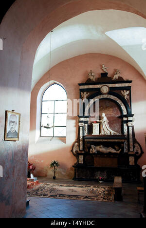 Niederländischen Manierismus Grabmal des Kardinals Andrew Bathory und sein Bruder Balthasar gebaut 1598 von Willem van den Verstopf t im gotischen St. Andrew's Church i Stockfoto