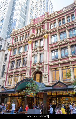 Strand Arcade retail Plaza in Sydney mit viktorianischen Fassade und Architektur, Sydney, NSW, Australien Stockfoto