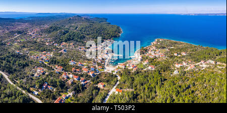 Ugljan, Insel Ugljan Stockfoto