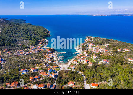 Ugljan, Insel Ugljan Stockfoto