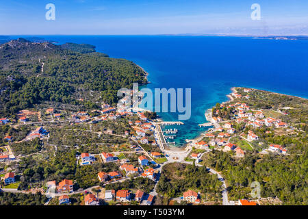 Ugljan, Insel Ugljan Stockfoto