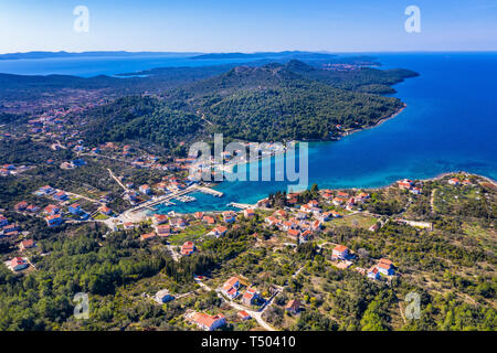 Ugljan, Insel Ugljan Stockfoto