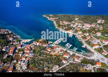 Ugljan, Insel Ugljan Stockfoto