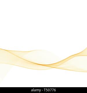 Die Goldene Welle. Abstract vector Gitter für Ihren Desktop Hintergrund. Gold glänzen. Feier, Einladung, tick Stockfoto