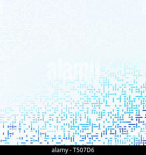 Blau abstrakten diagonalen Streifen Fliesen Mosaik Muster Hintergrund - Wiederholbare Grafik. Eps 10. Stockfoto