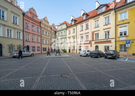 Warschau, Polen. April, 2018. Die Wunschglocke Stockfoto