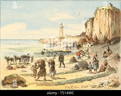 "Nouveau Voyage en France; Konversation" (1886) Stockfoto