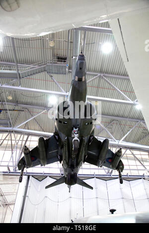 American Air Museum in Duxford Imperial War Museum, Cambridgeshire, England. Stockfoto