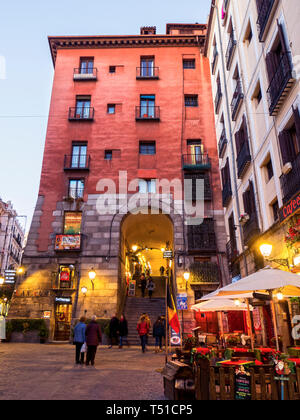 Arco de cuchilleros. Madrid. España Stockfoto