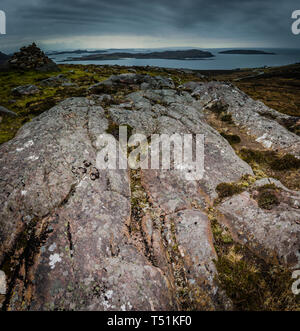 Brae der Achnahaird, Westküste von Schottland. Stockfoto