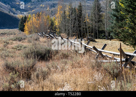 Idaho Landschaft, wo einige der Hinterkante der Schafe Festival auftreten Stockfoto