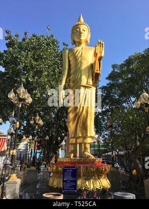 Kathmandu Nepal Pagode Geburtsort Shambhala-tal November 2018 Erdbeben Menschen des Friedens Kultur Tihar Fest der Lichter Reisen Top 10 der besten von Nepal Stockfoto