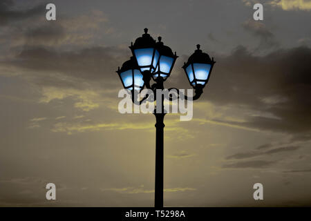 Kuwait Natur Schönheit bei Tag und Nacht Stockfoto