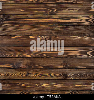 Dunkel Braun Holz- Hintergrund Stockfoto