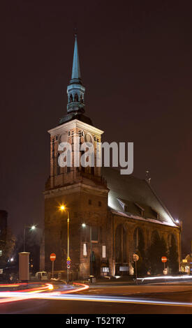 Der St. Barbara Kirche in Danzig. Polen Stockfoto