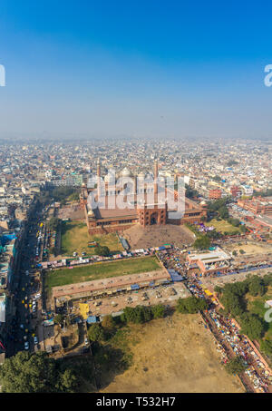 Indien, Neu-Delhi, Jama Masjid (Moschee) Stockfoto